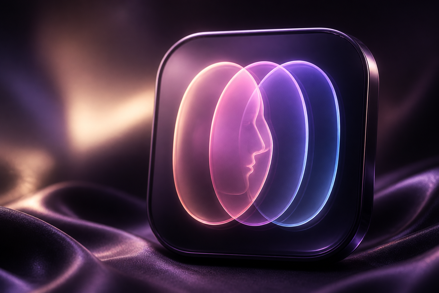 Luminous face reading lenses